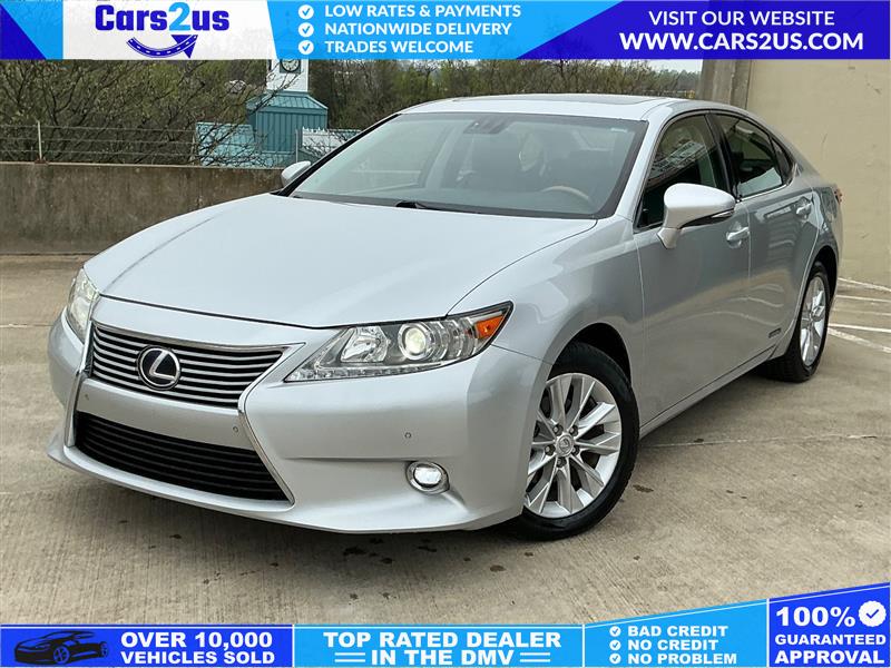 Silver 2014 Lexus ES Hybrid 300h FWD Sedan Front-Wheel Drive Automatic