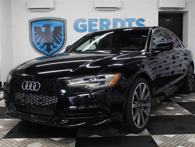 Black 2014 Audi A6 Sedan All-Wheel Drive Automatic