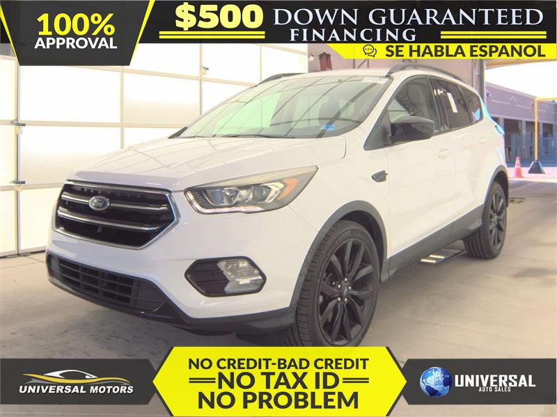 White 2018 Ford Escape SE AWD SUV / Crossover All-Wheel Drive Automatic