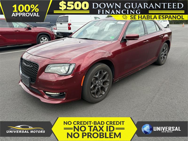 Red 2022 Chrysler 300 Sedan All-Wheel Drive Automatic