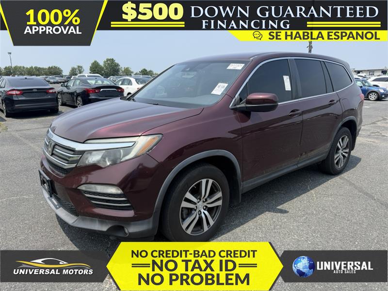 Red 2016 Honda Pilot SUV / Crossover All-Wheel Drive Automatic
