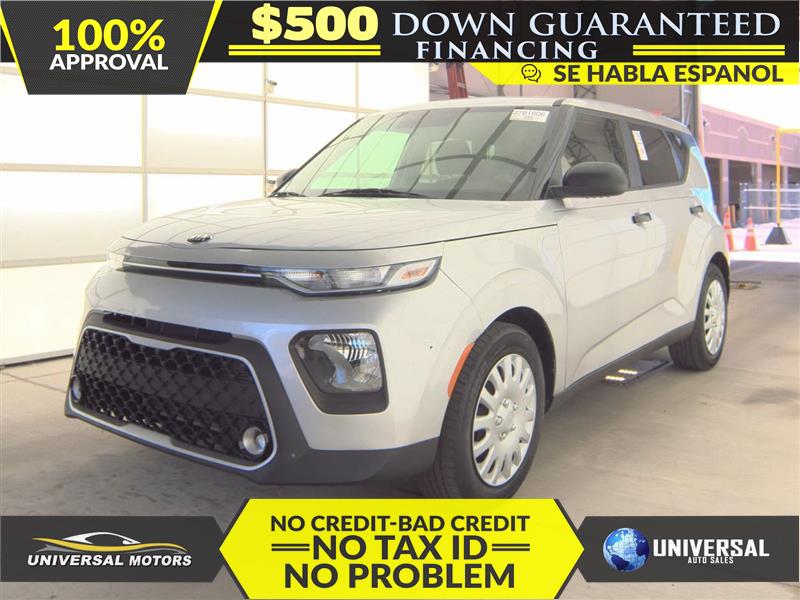 Silver 2020 Kia Soul LX FWD SUV / Crossover Front-Wheel Drive Automatic