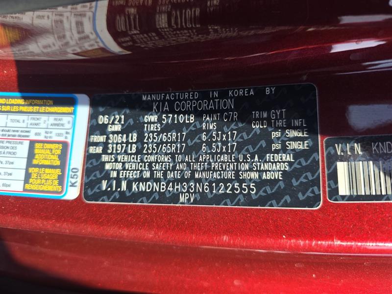 2022 Kia Carnival LX Seat Pkg - Photo 15