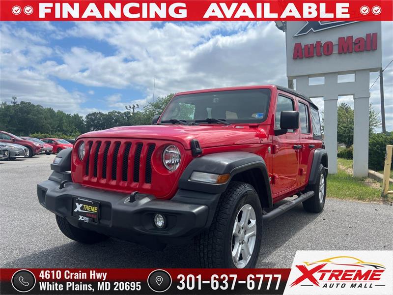 2018 JEEP WRANGLER UNLIMITED Sport S