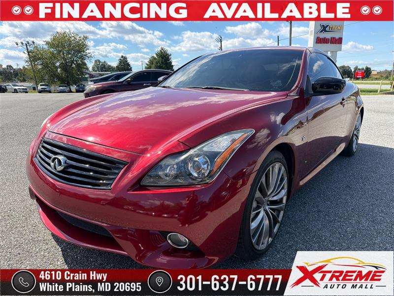 2014 INFINITI Q60 CONVERTIBLE 