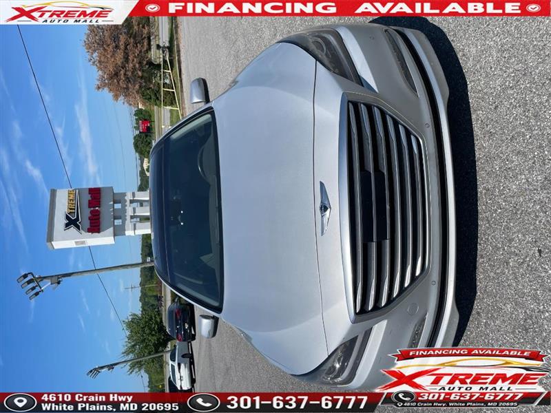 Silver 2016 Hyundai Genesis 3.8 RWD Sedan Rear-Wheel Drive Automatic