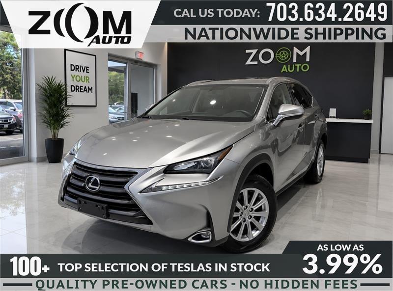 Silver 2016 Lexus NX SUV / Crossover All-Wheel Drive Automatic